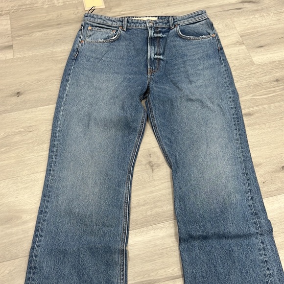 New GRLFRND Melanie High Rise Boot Cut 34” Jeans in Los Feliz, Size 31 - Picture 7 of 10